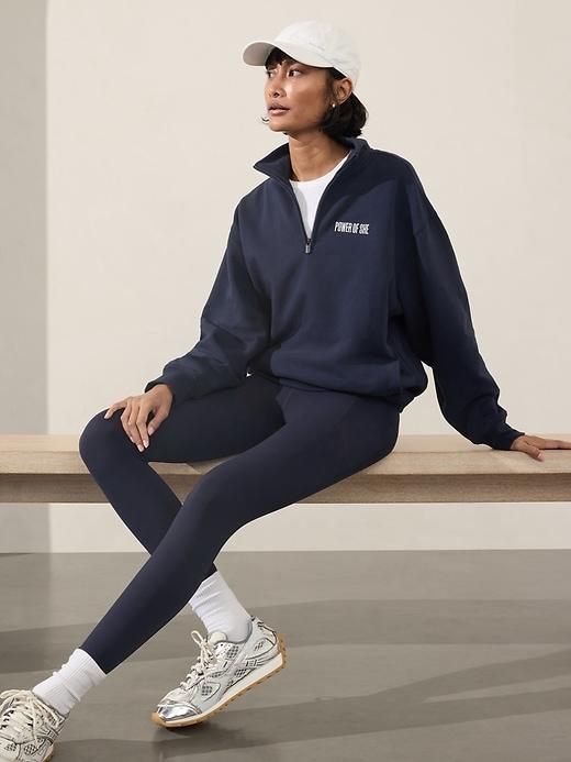 Power of She 1/4 Zip Sweatshirt Product Image