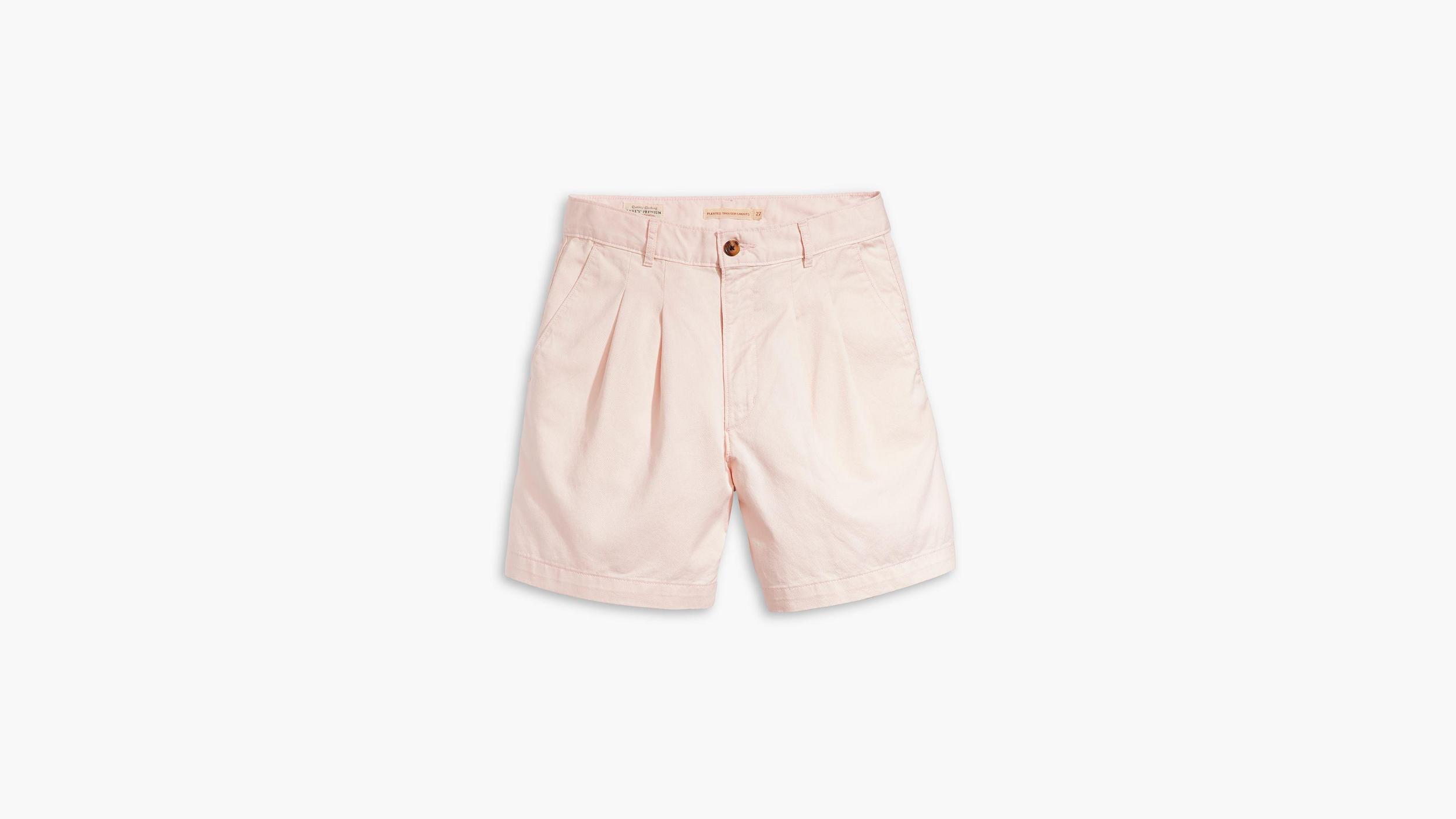 Pleated Women's Trouser Shorts Product Image