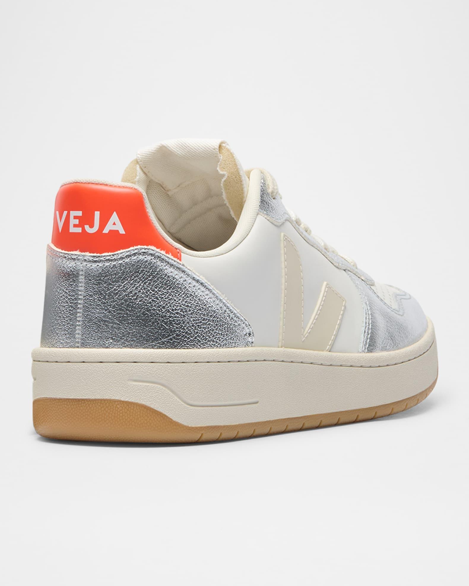 V-10 Low-Top Leather Sneakers Product Image