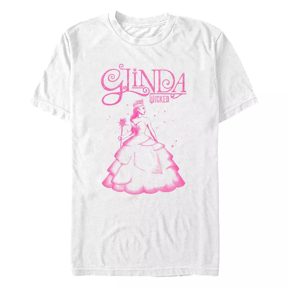 Men's Wicked Glinda Poster Graphic Tee,  Product Image