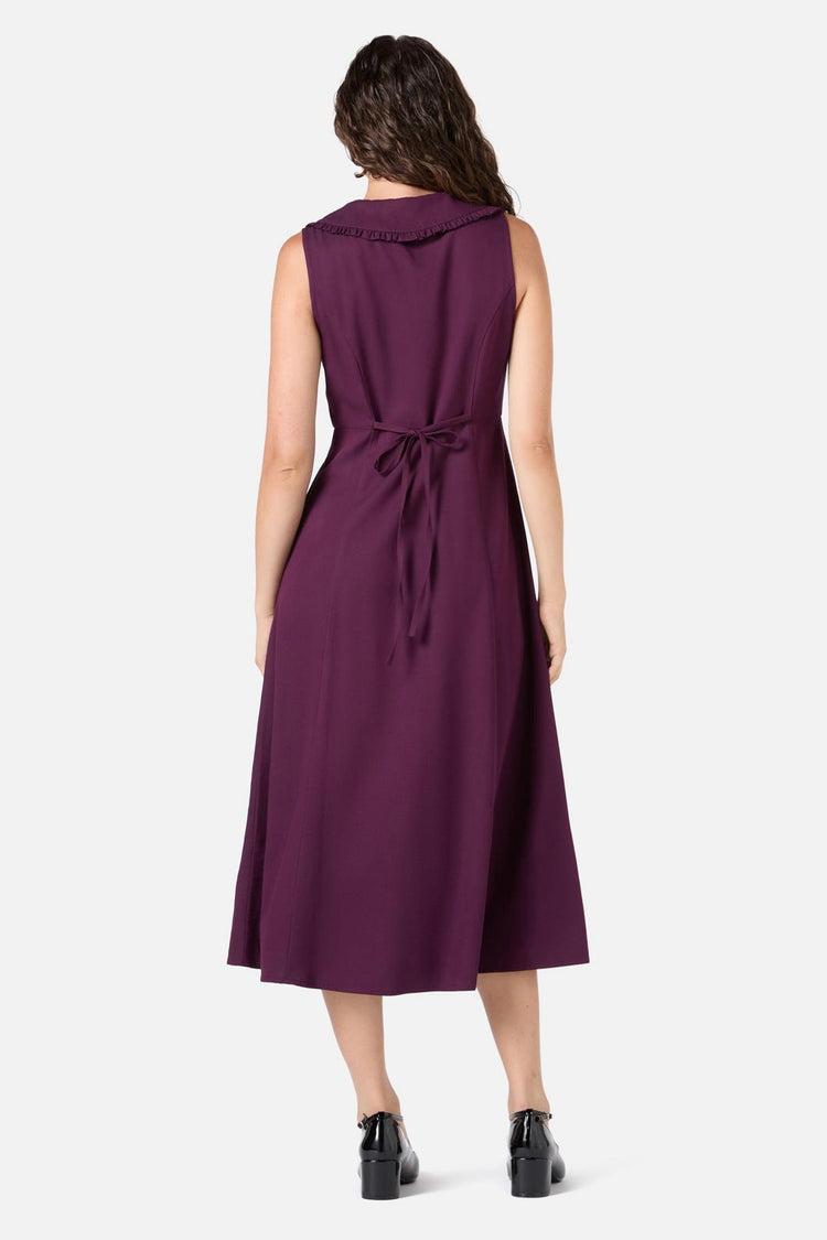 Dorothy Collared Midi Dress Product Image