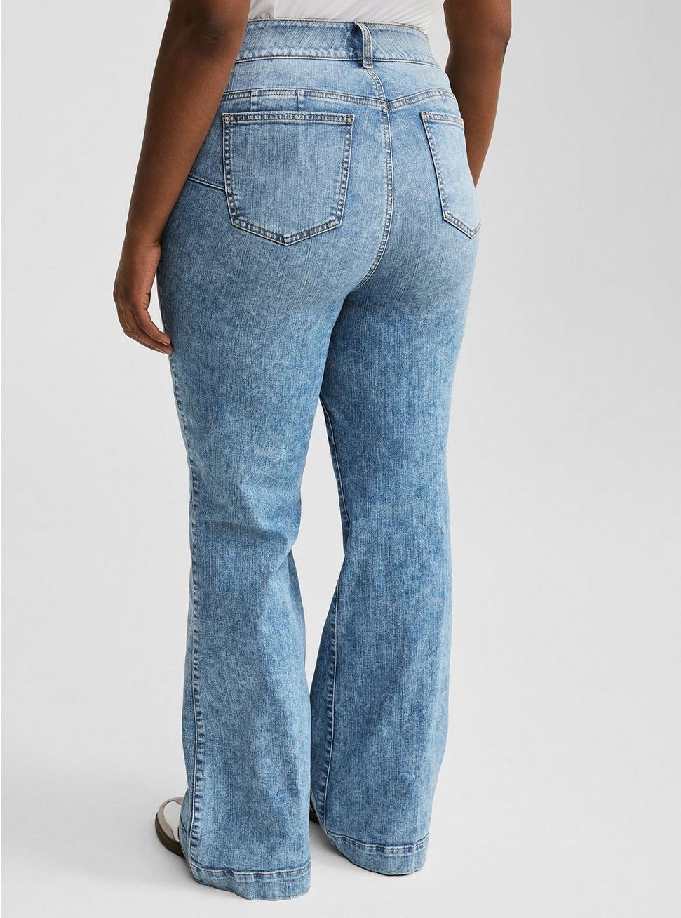 Bombshell High-Rise Flare Jean Product Image