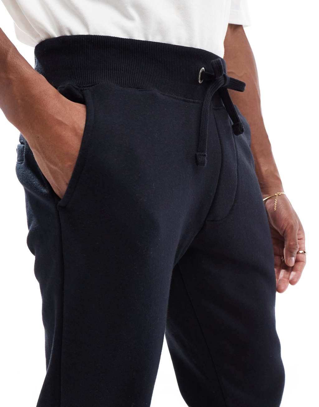 French Connection classic sweatpants in navy Product Image