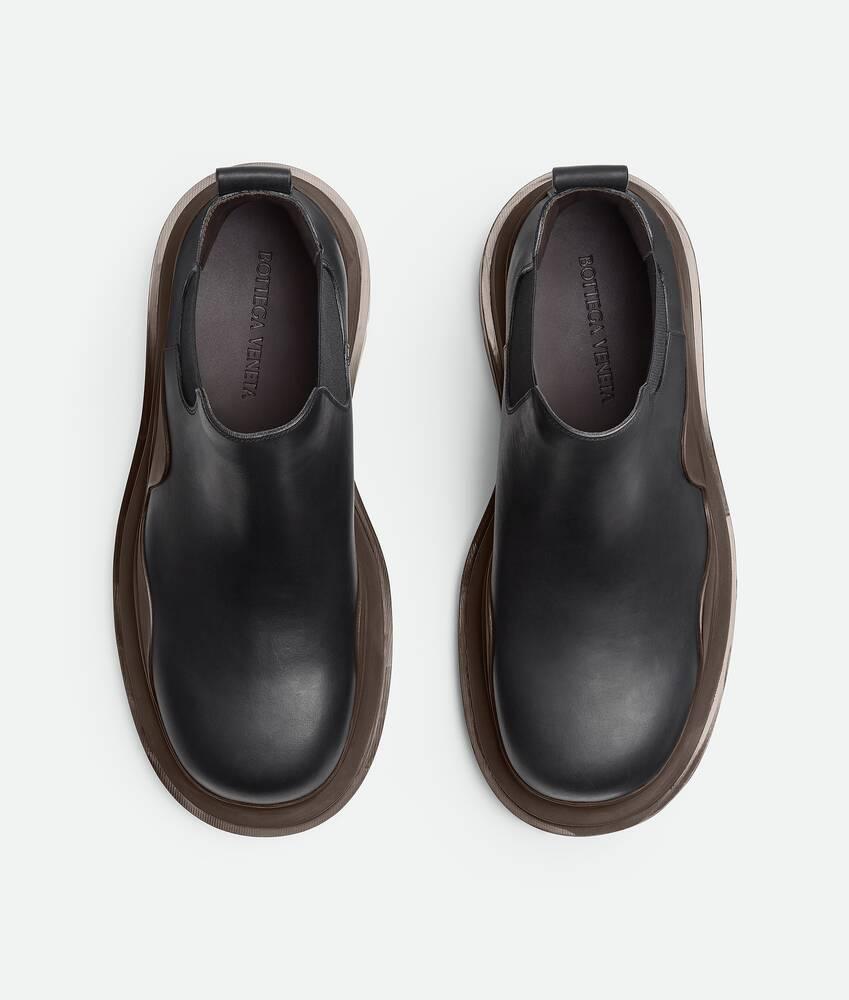 Men's Tire Chelsea Ankle Boot in Black ebony Product Image