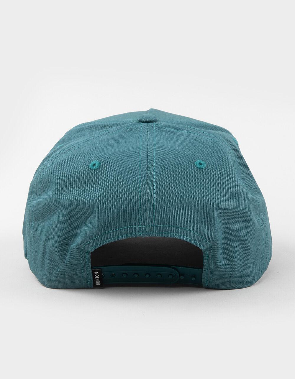BRIXTON Buckle Up Womens NetPlus® Snapback Hat - TEAL BLUE Product Image