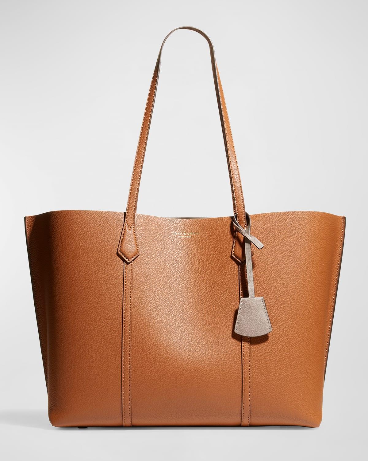 Tory Burch Perry Medium Leather Tote Product Image