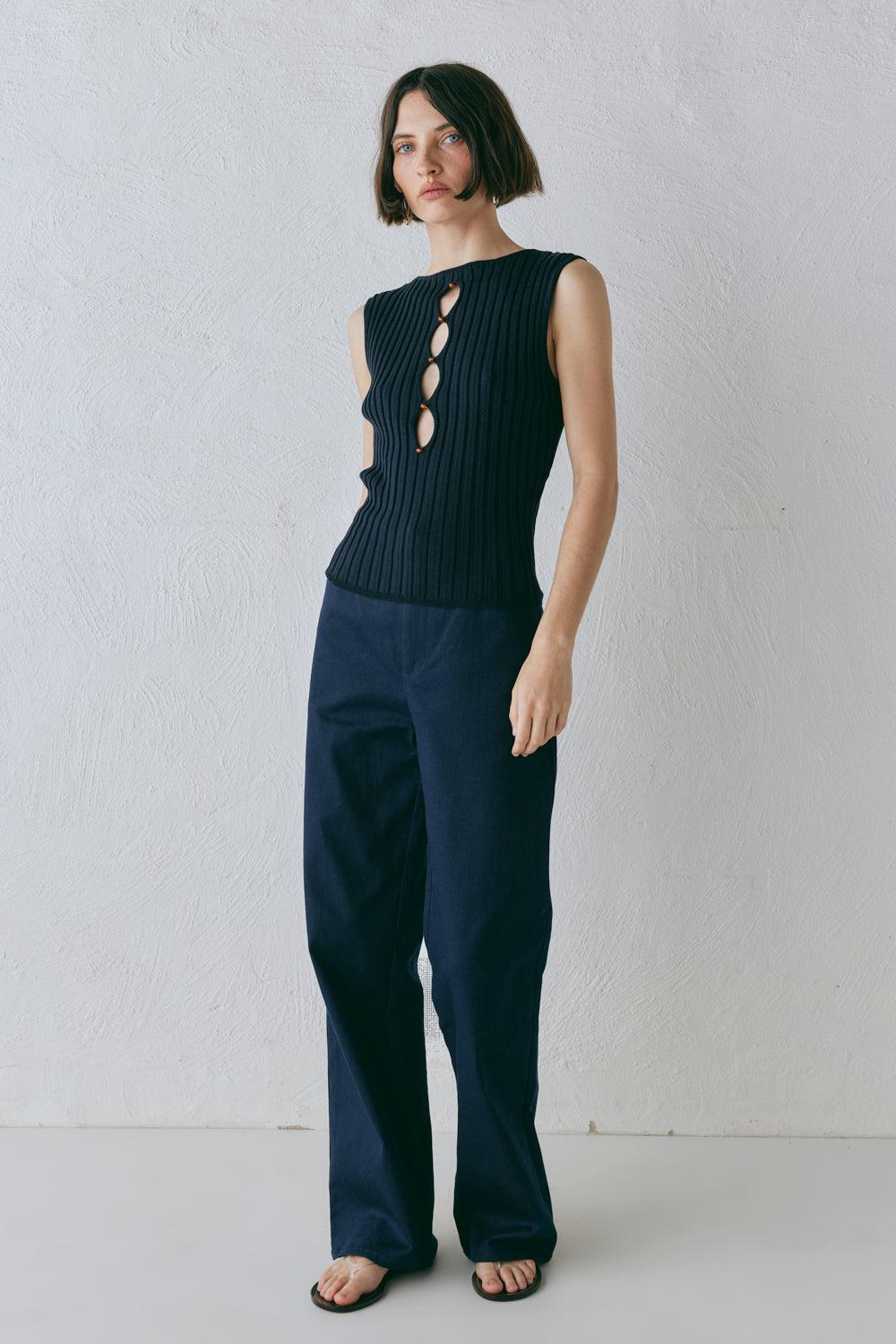 Rue Pants Navy Product Image