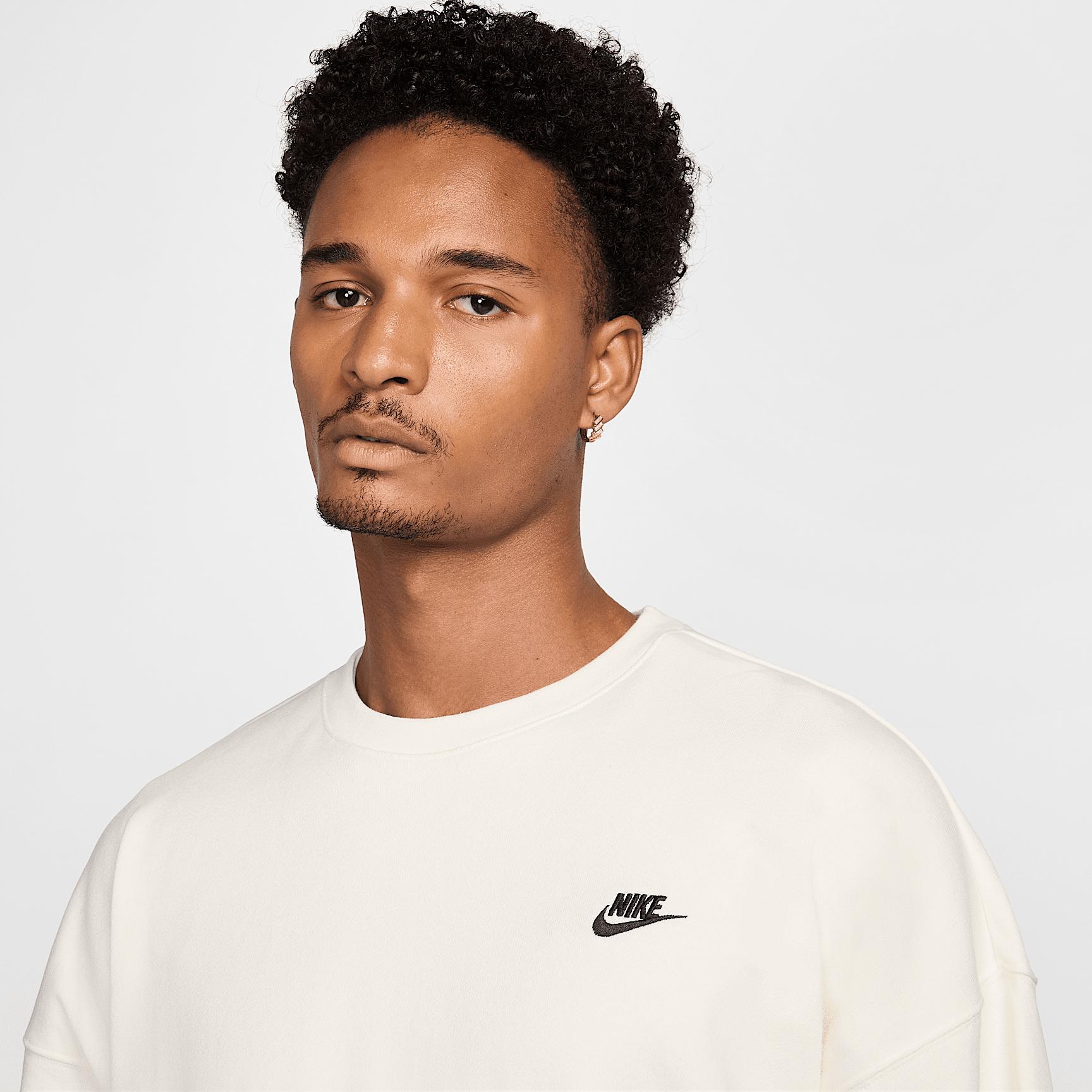 Nike Men's Club Fleece Oversized French Terry Crew Product Image