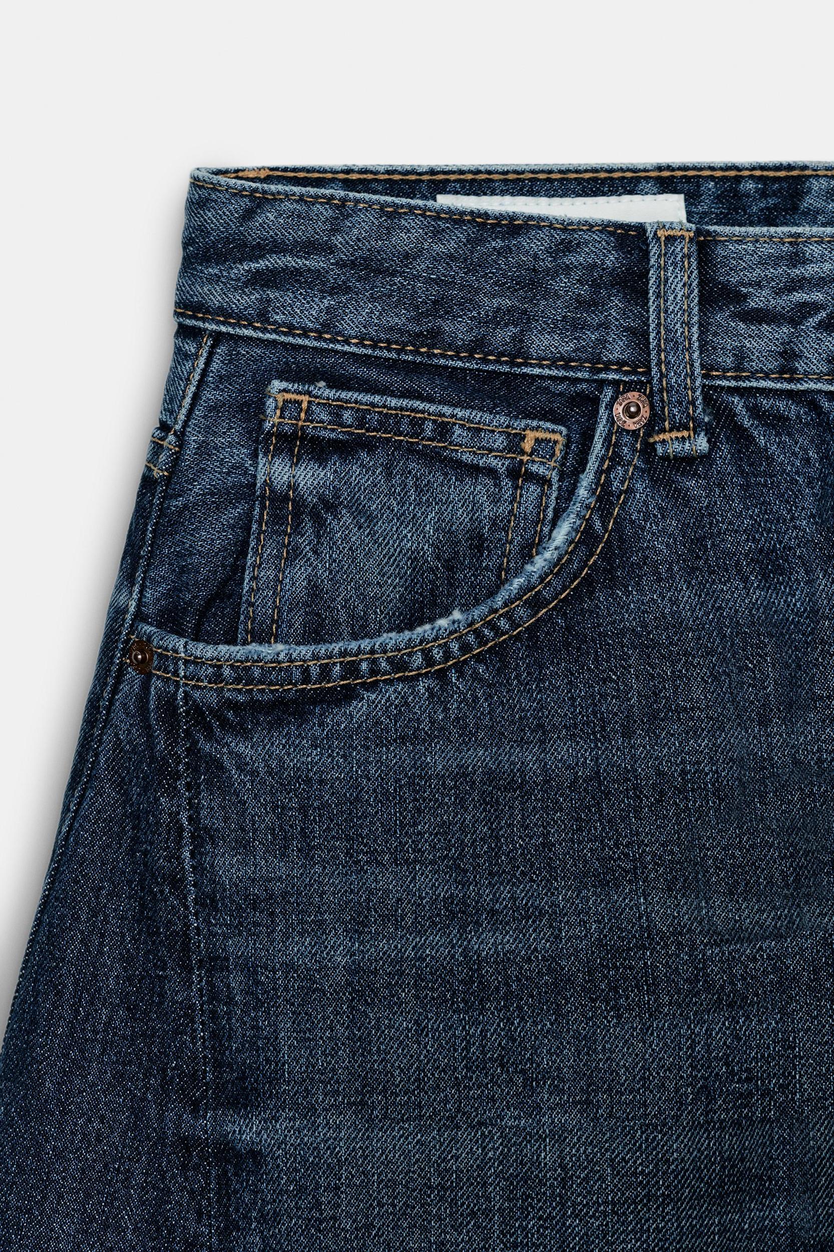 TRF HIGH-WAIST BALLOON OVERSIZE JEANS Product Image