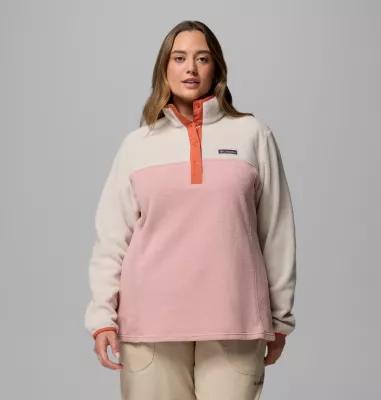 Columbia Women's Benton Springs Half Snap Pullover Fleece II - Plus Size- Product Image