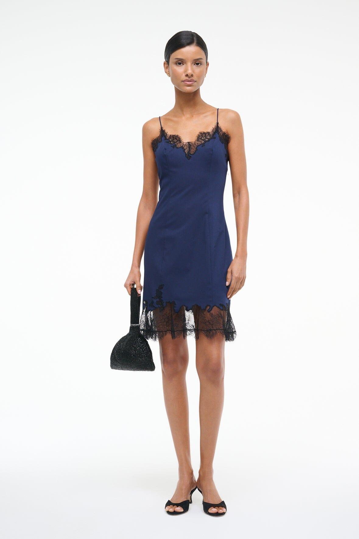 NADIA MINI DRESS | NAVY Product Image