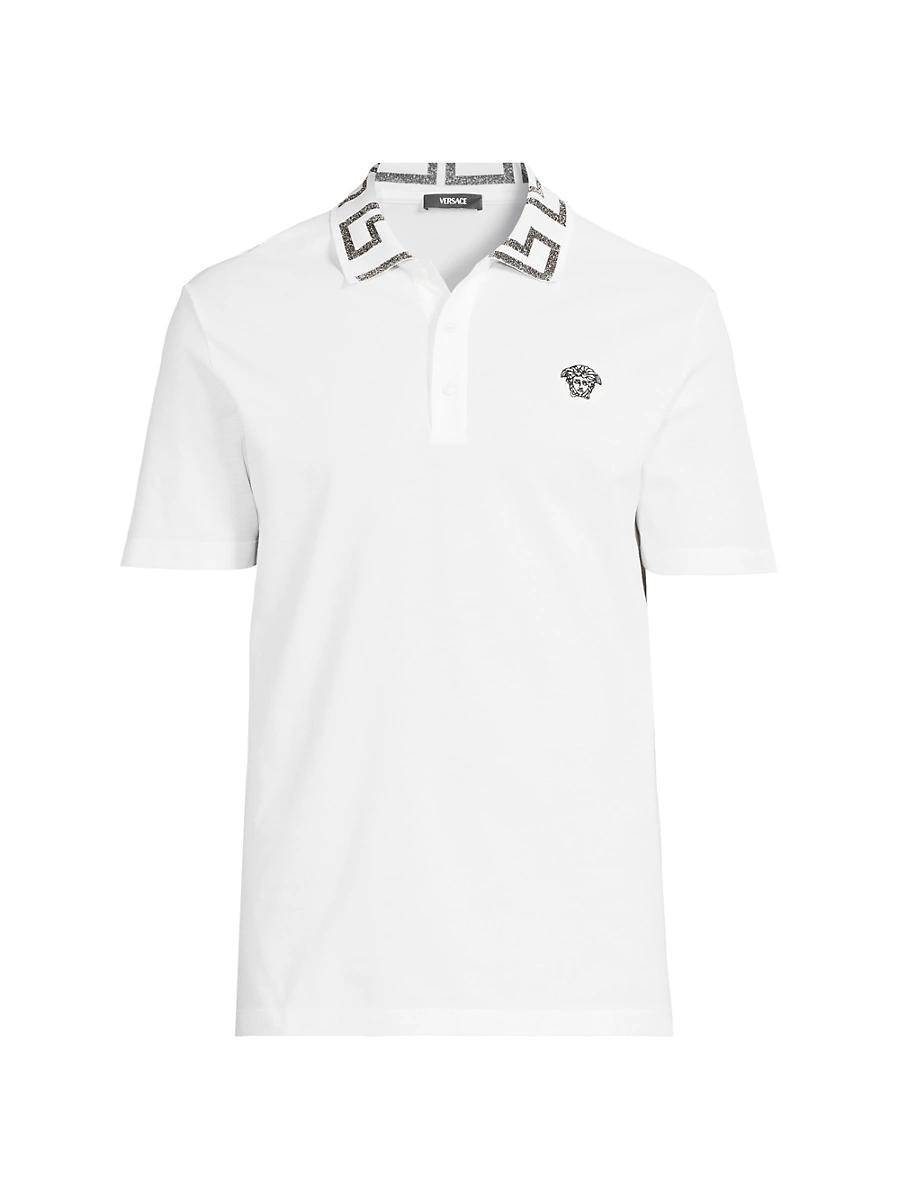 Mens Piquet Cotton Polo Shirt Product Image