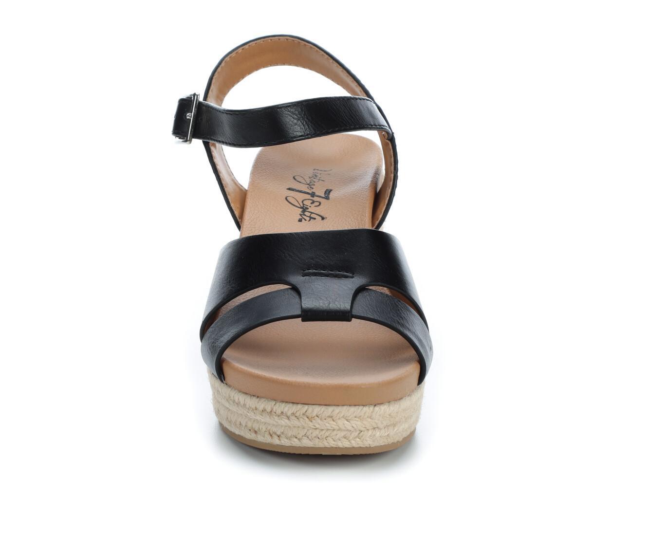 Women's Vintage 7 Eight Front-S Wedge Sandals Product Image