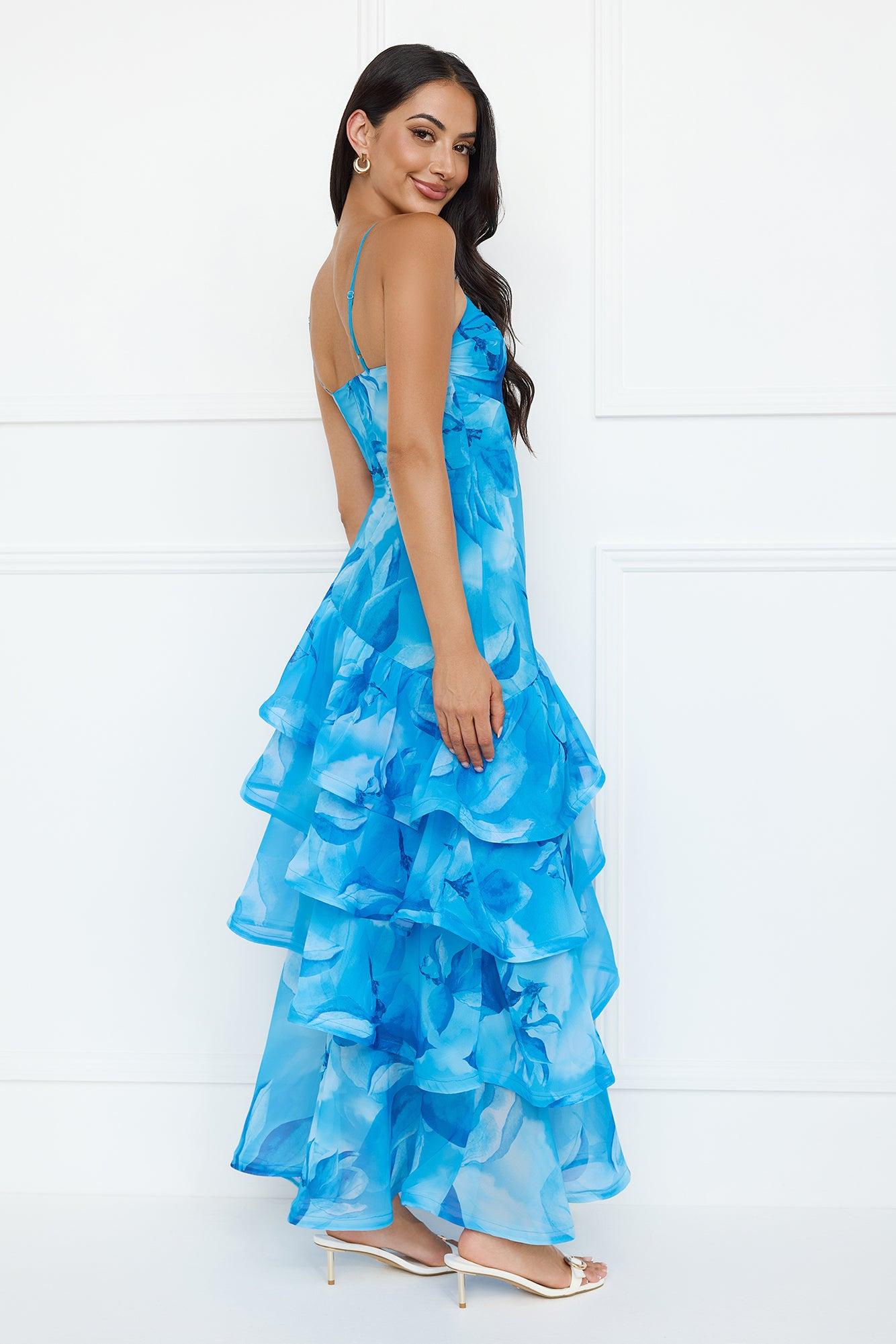 Twist And Tonic Maxi Dress Blue Product Image