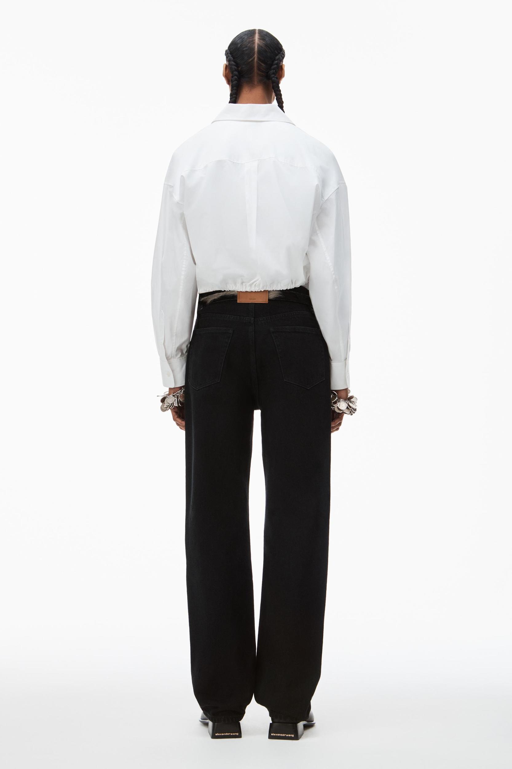 Ez Cut-out Logo Jeans Product Image