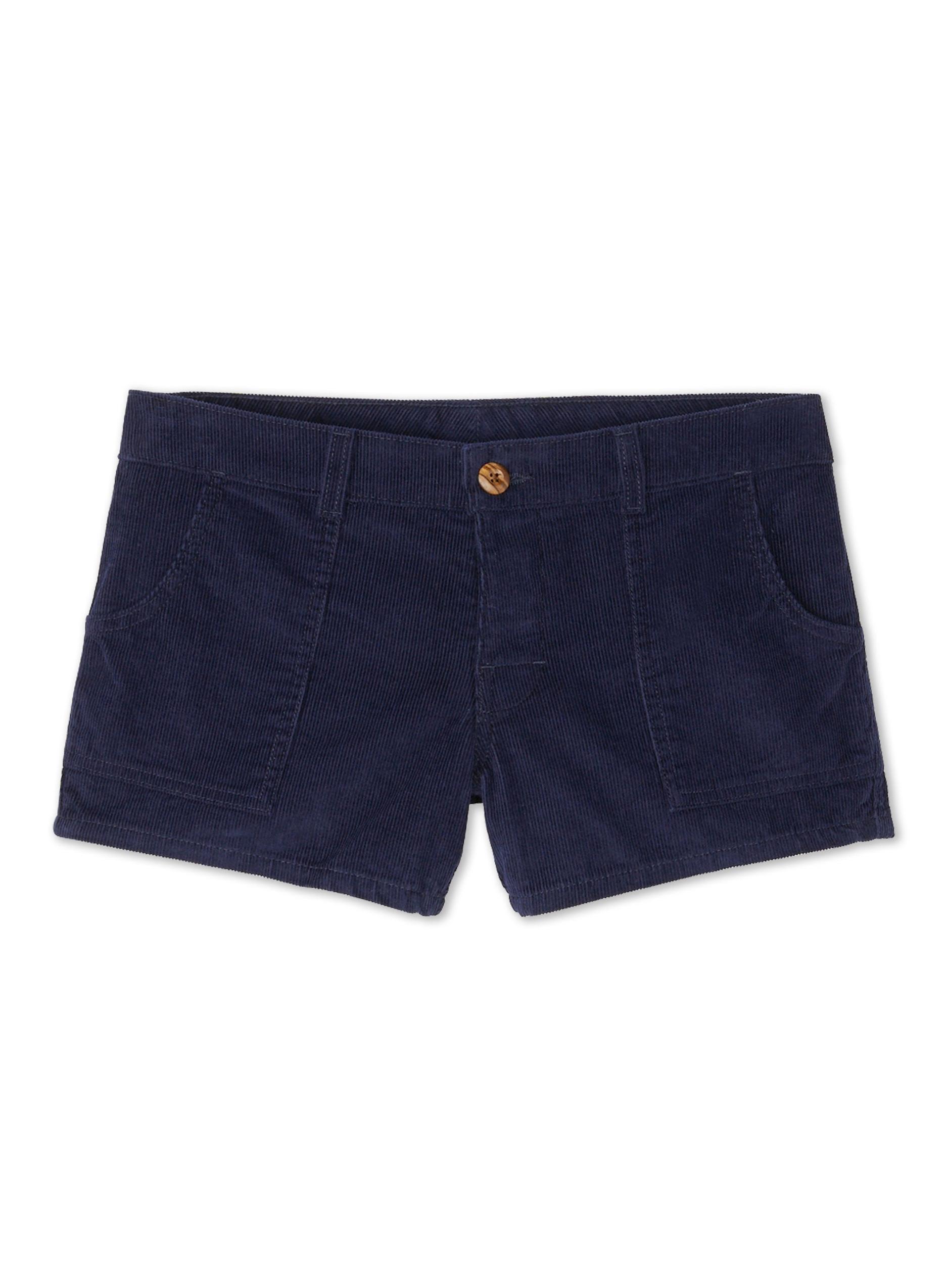 Women's Classic Corduroy Shorts - Light Blue Female Product Image