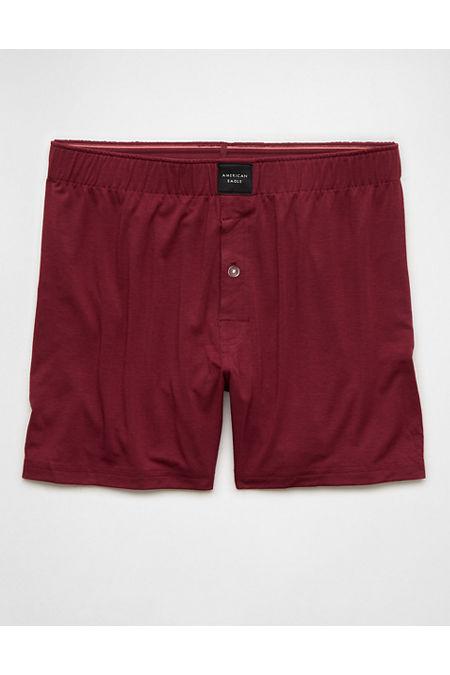 AEO Men's Slim Knit Ultra Soft Boxer Short Men's Product Image