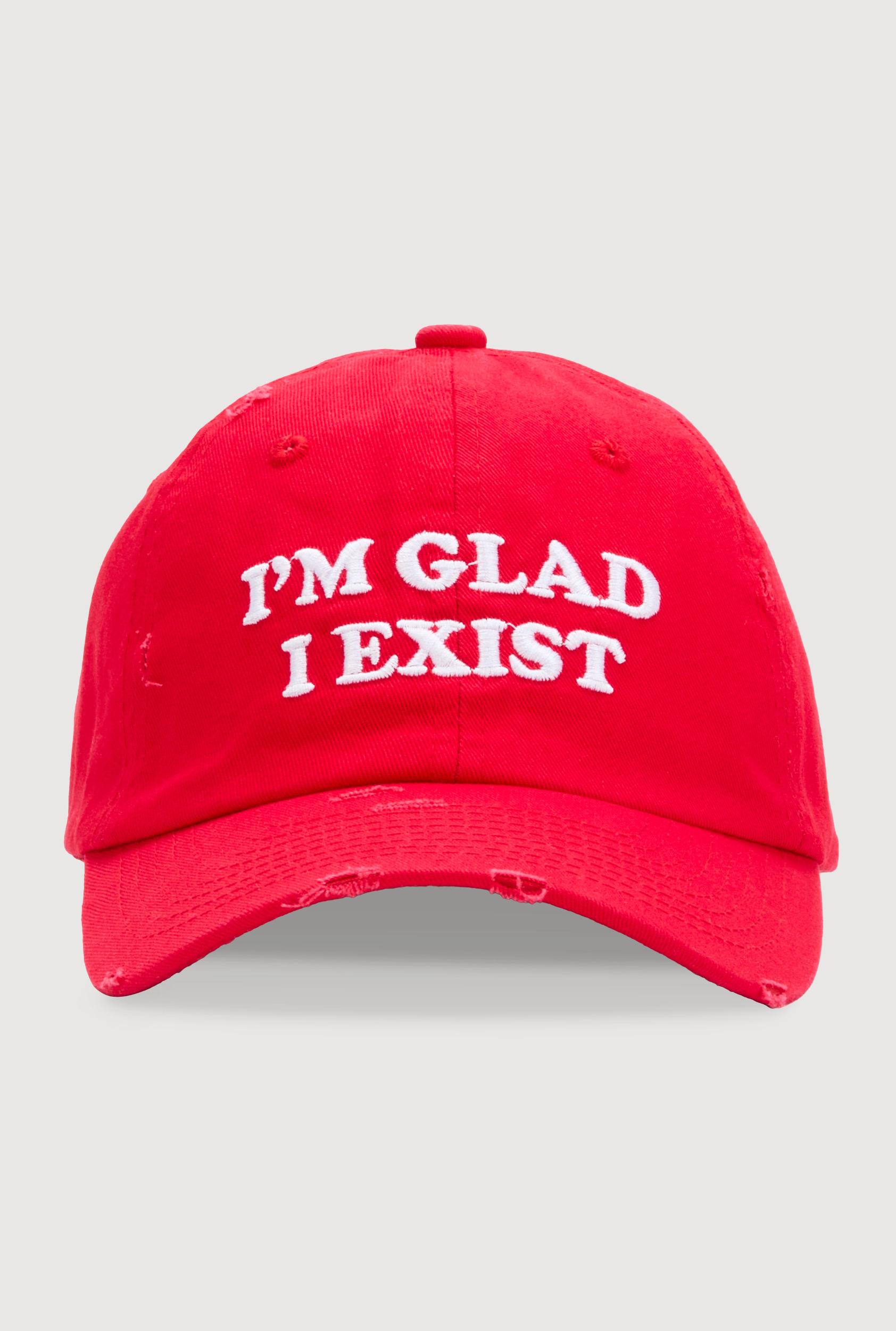 Im Glad I Exist Baseball Cap Female Product Image