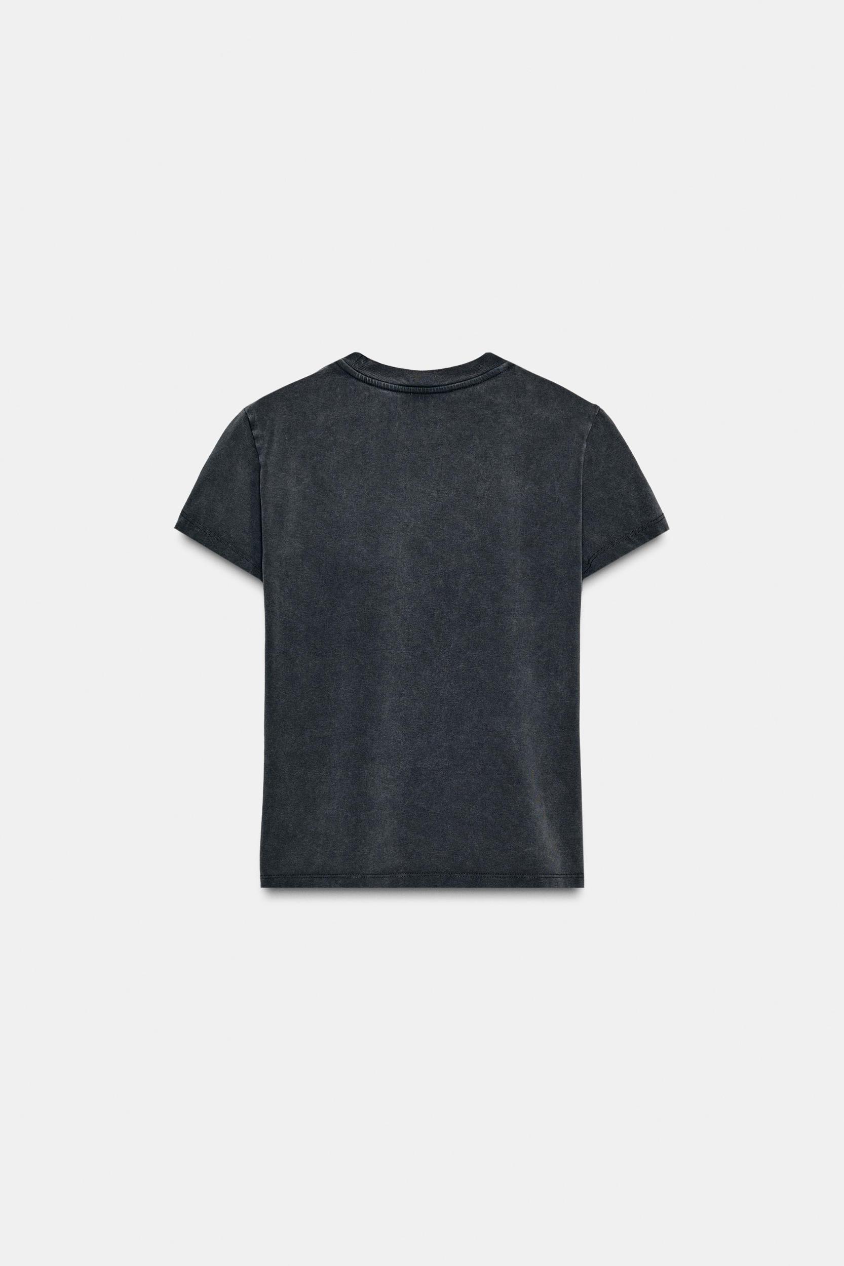 RIB V-NECK T-SHIRT Product Image