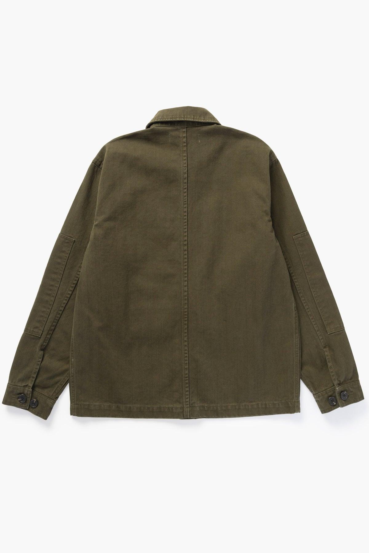 Blacksmith - Herringbone Jungle Jacket - Olive Product Image