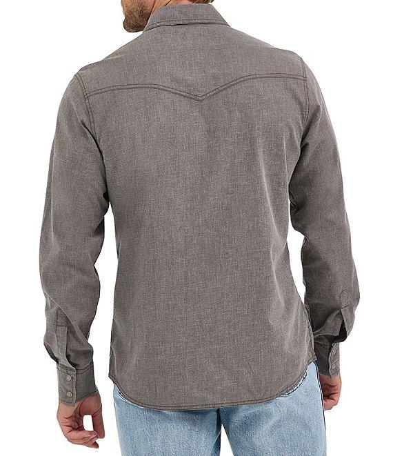 Wrangler® Retro® Long Sleeve Woven Western Shirt Product Image