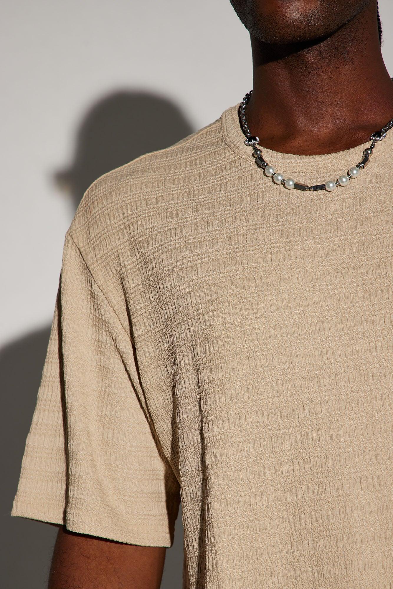 Boca Short Sleeve Tee - Tan Product Image