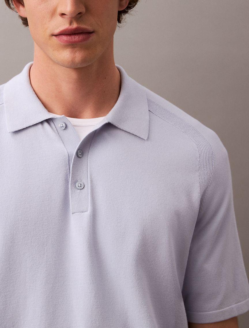 Tech Knit Sweater Polo Shirt Product Image