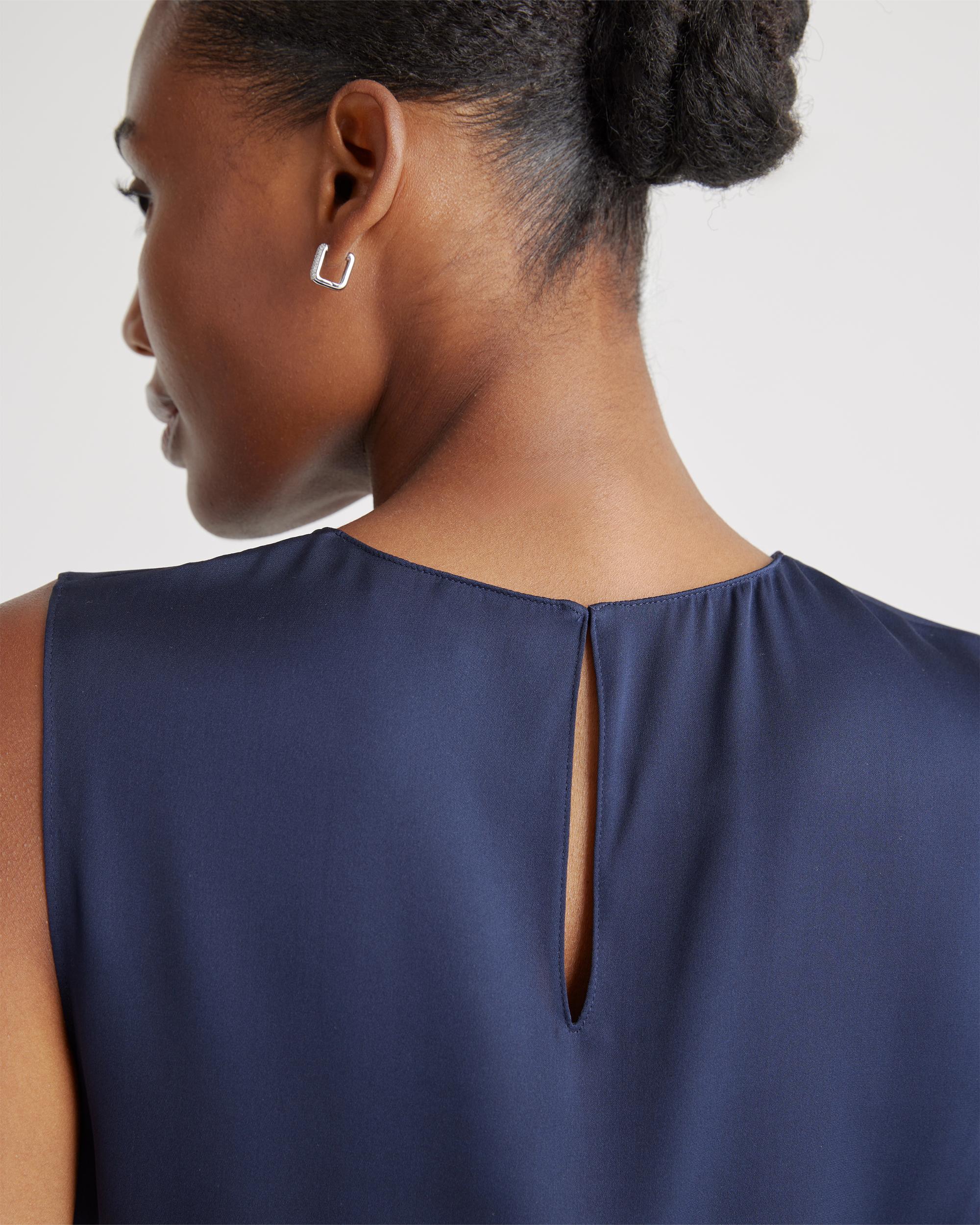 Quince | Women's Washable Stretch Silk Shell Tank Top Mulberry Silk Product Image