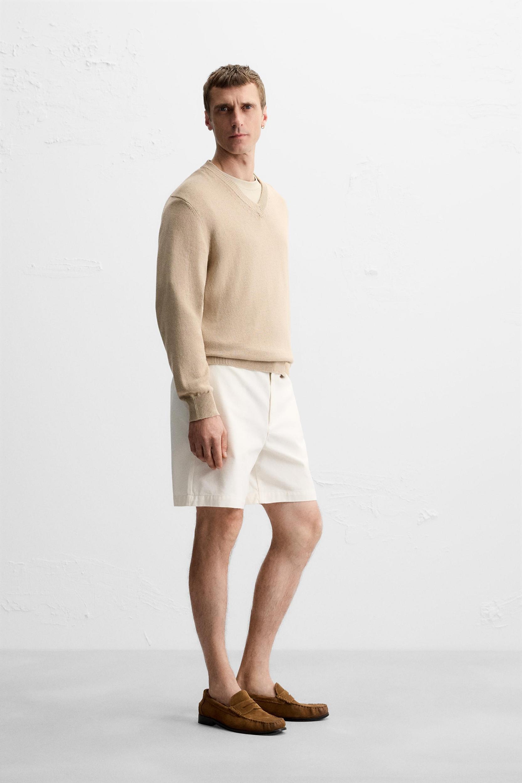 CANVAS TEXTURED SHORTS Product Image