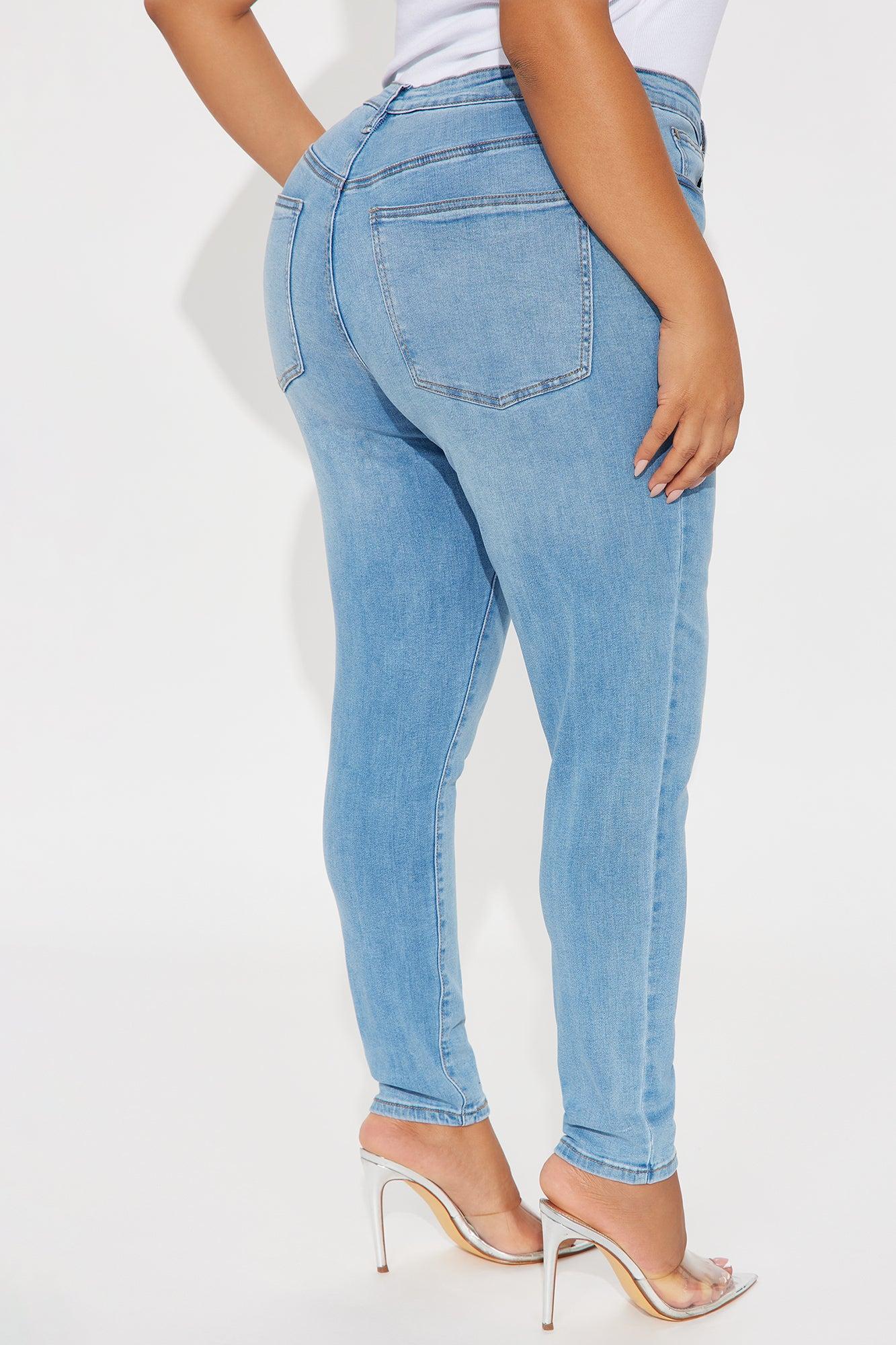 Classic Premium High Rise Skinny Jeans - Light Wash Female Product Image