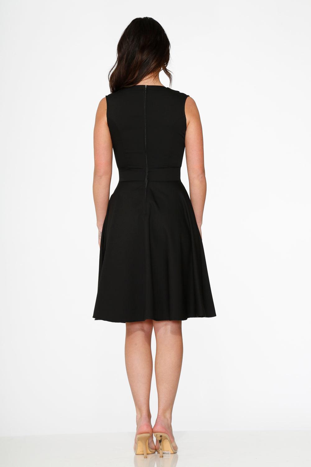 Black Swing Dress Product Image