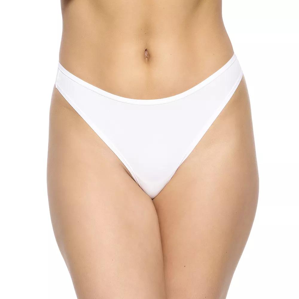 Jezebel Blissful Thong Panty 530112, Women's, Size: Small-Medium, White Wht Product Image