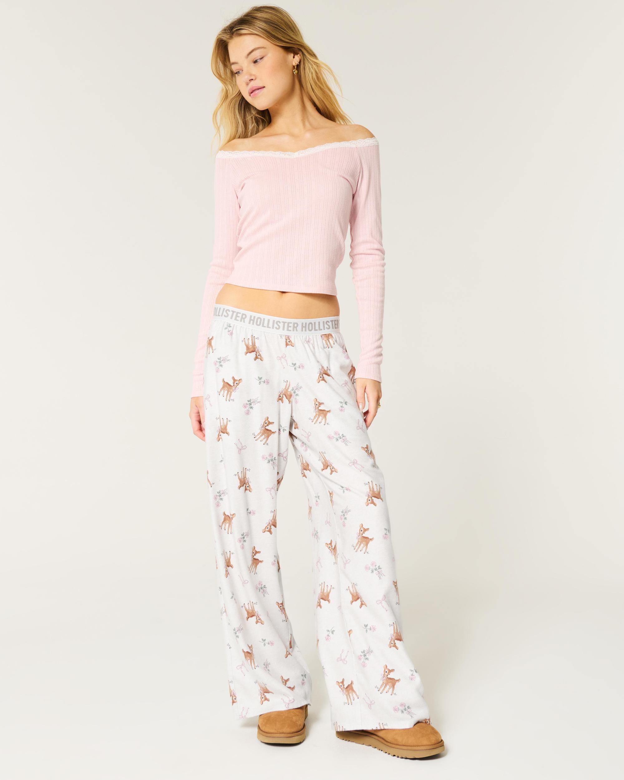 24/7 Baggy Flannel Pajama Pants Product Image