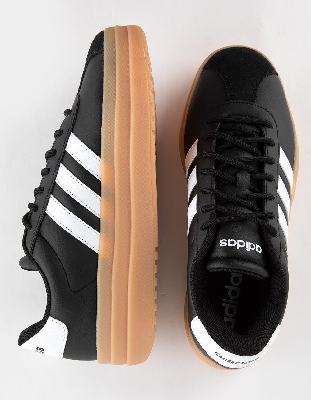 ADIDAS VL Court Bold Womens Platform Shoes - BLACK/WHITE Product Image