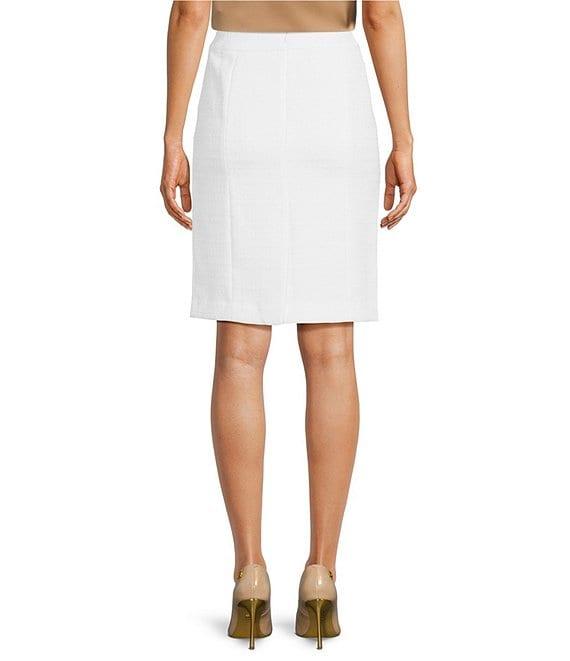 DKNY by Donna Karan Seam Detail Back Slit Pencil Skirt Product Image