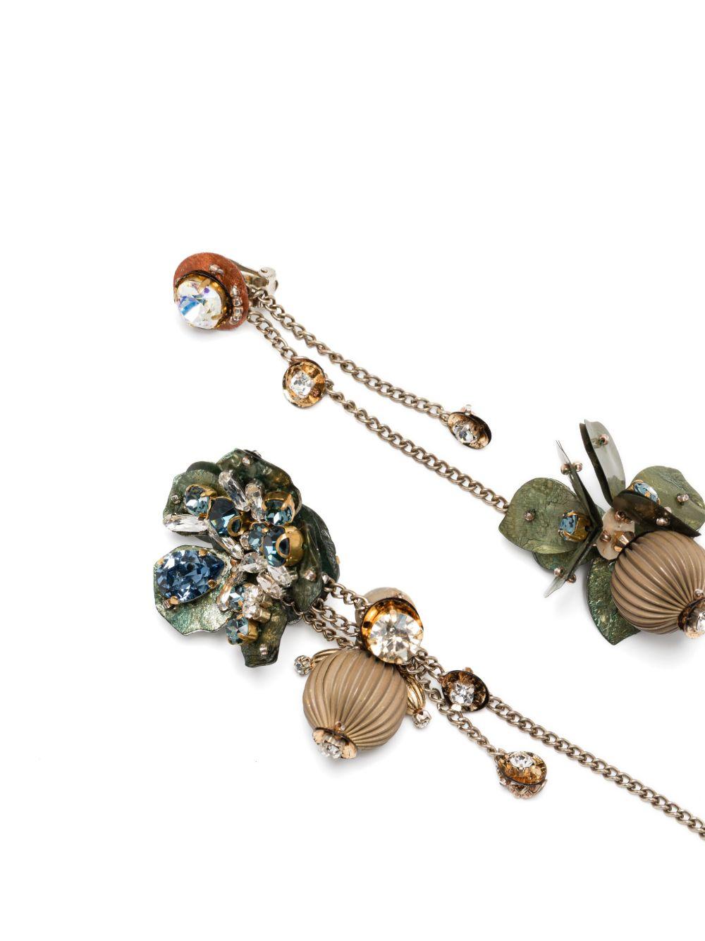 Mismatched embellished earrings Product Image