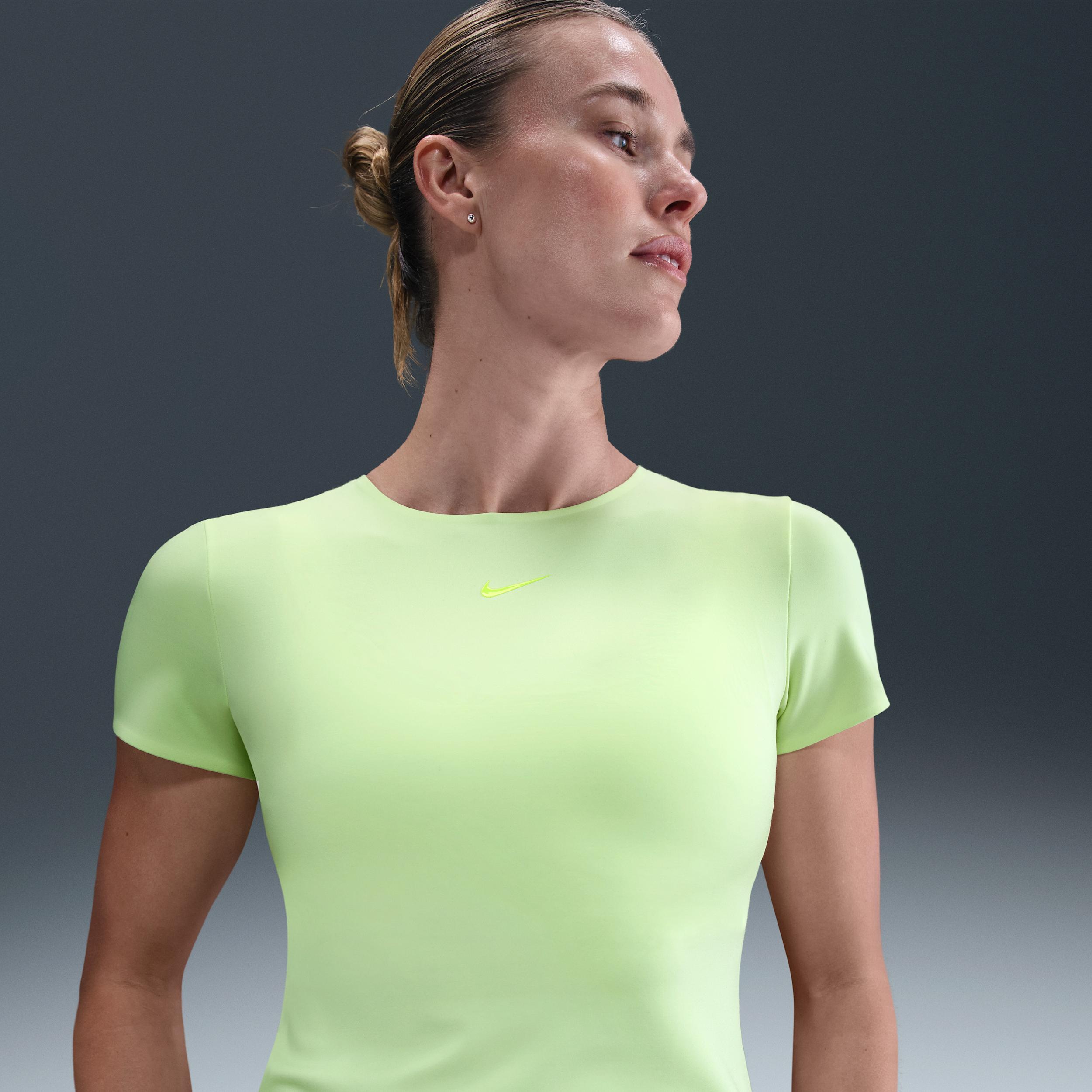 Nike Womens Form Short-Sleeve Top | HQ8079-633 Product Image