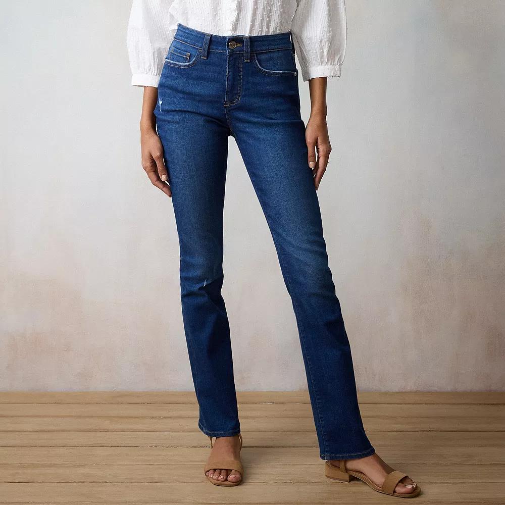 Women's LC Lauren Conrad High-Waist Bootcut Jeans,  Product Image
