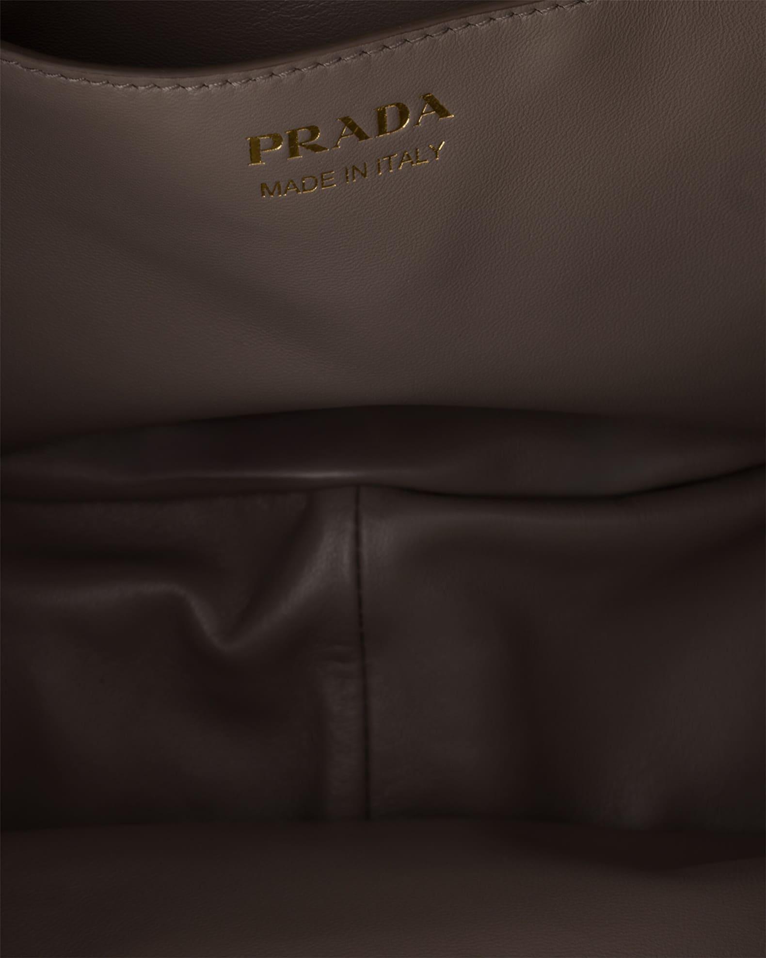 Demi-Lune Large Crescent Leather Shoulder Bag Product Image