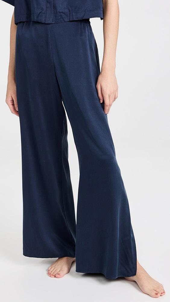 Lunya Washable Silk High Rise Pant Set | Shopbop Product Image