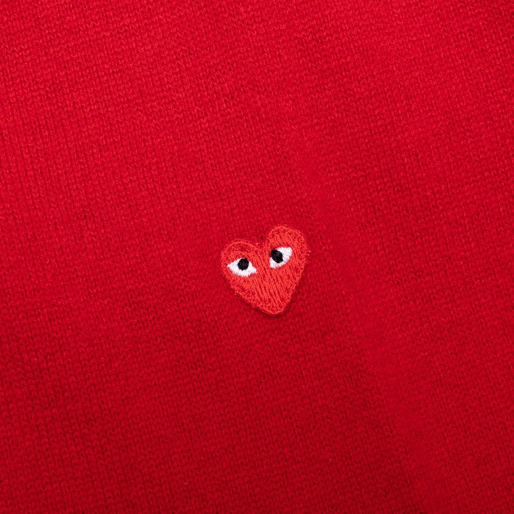 Small Heart Sweater - Red Male Product Image