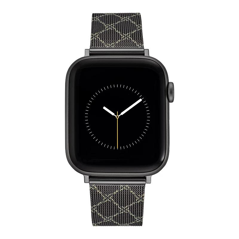 Nine West Women's Patterned Stainless Steel Mesh Band designed for Apple Watch®,  Product Image