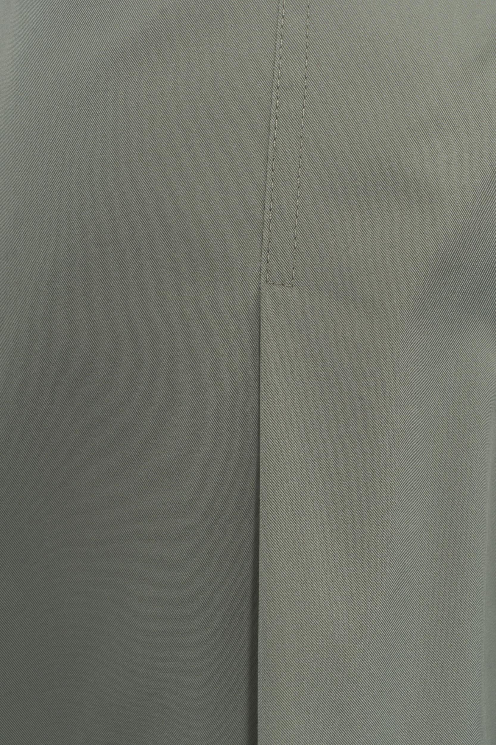 Gabardine midi skirt Product Image