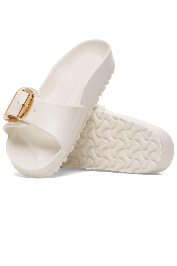 Madrid Eva Big Buckle narrow Width In Eggshell Product Image