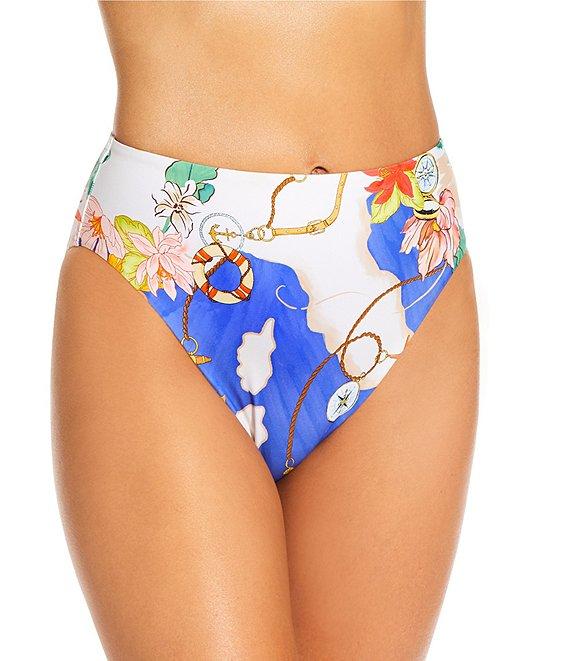 Antonio Melani Map High Waisted Swim Bottom Product Image