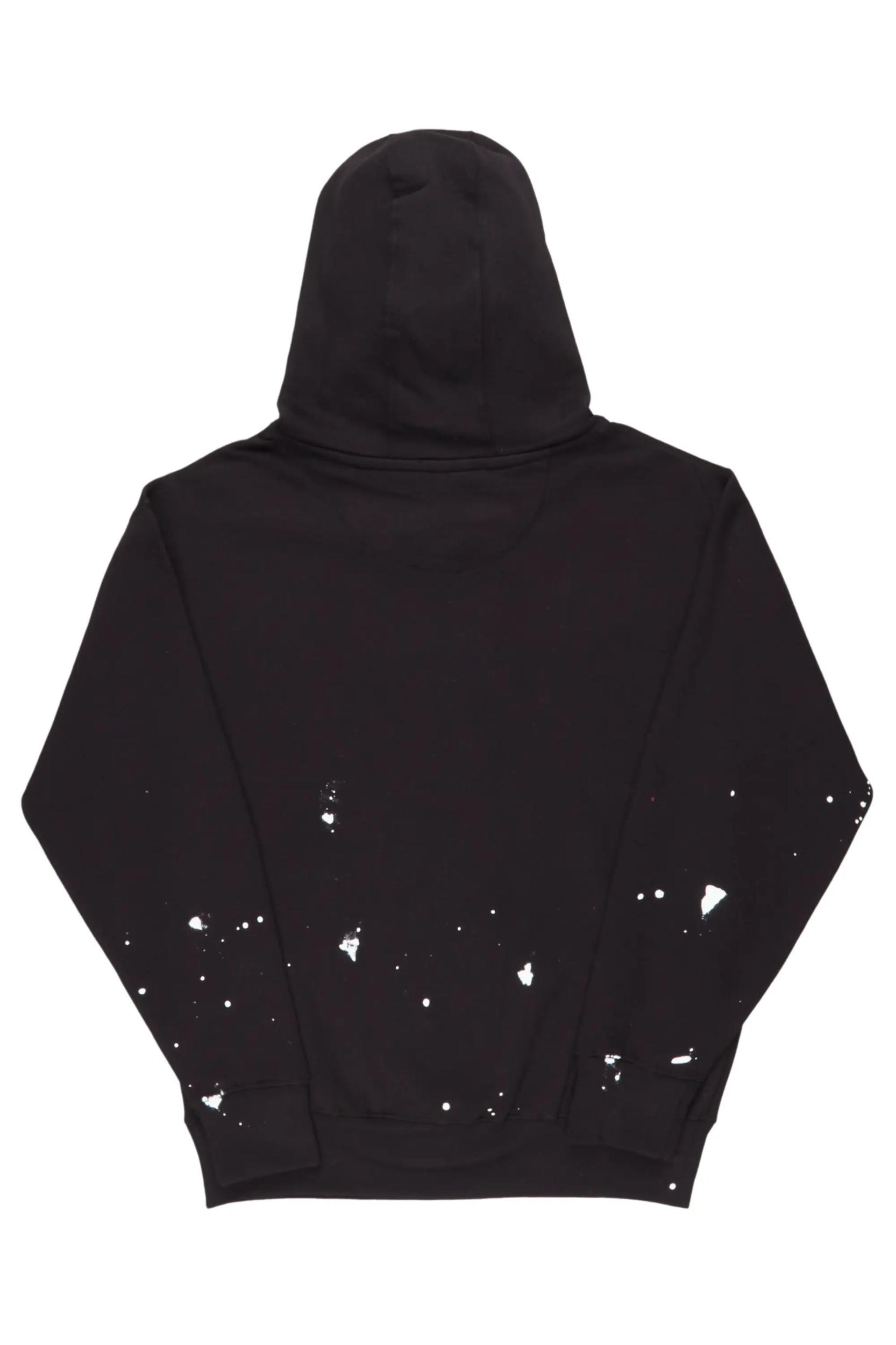 Nylia Black Oversized Hoodie Female Product Image
