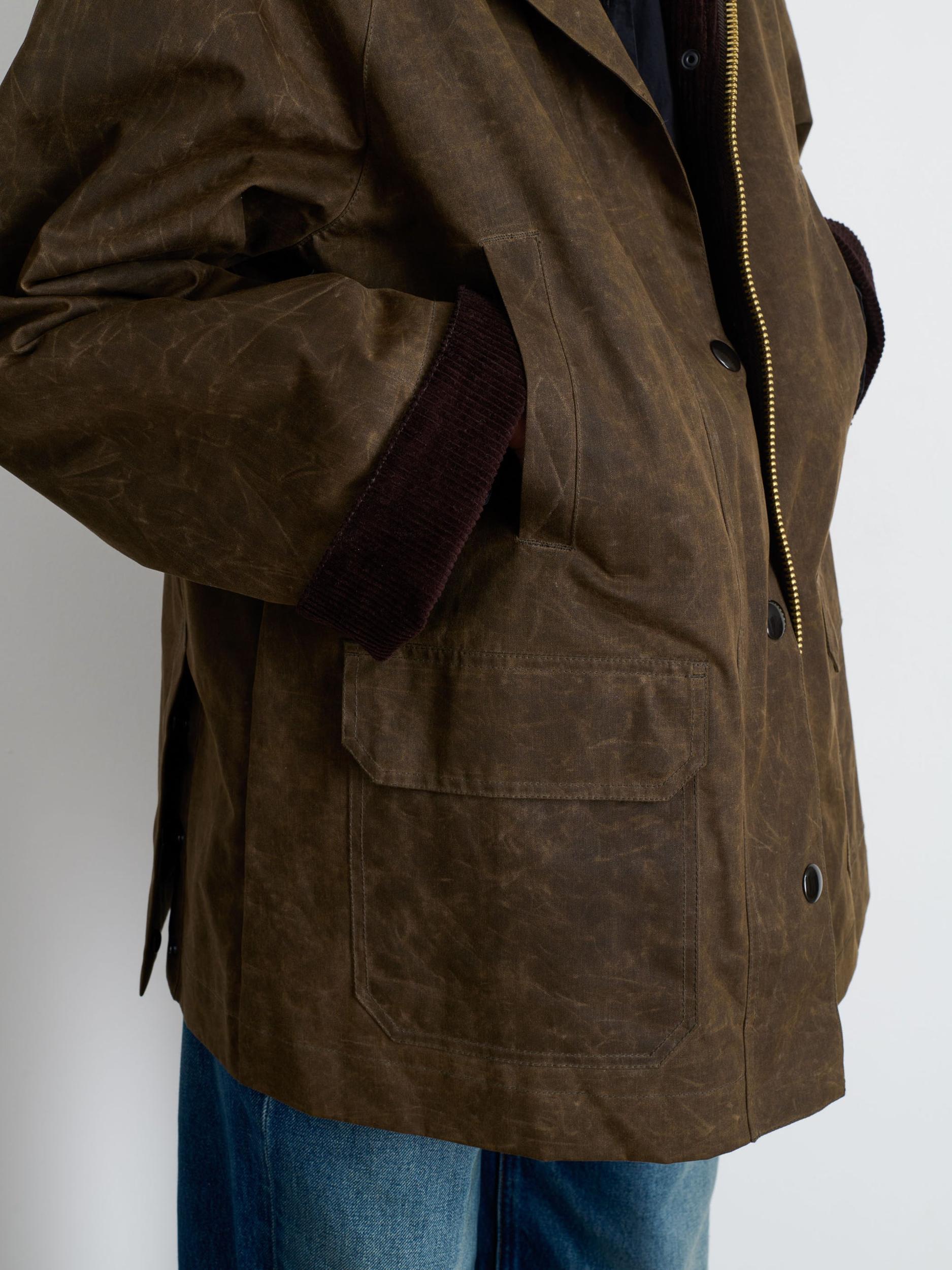 Chiltern Street Jacket In Waxed Cotton Product Image
