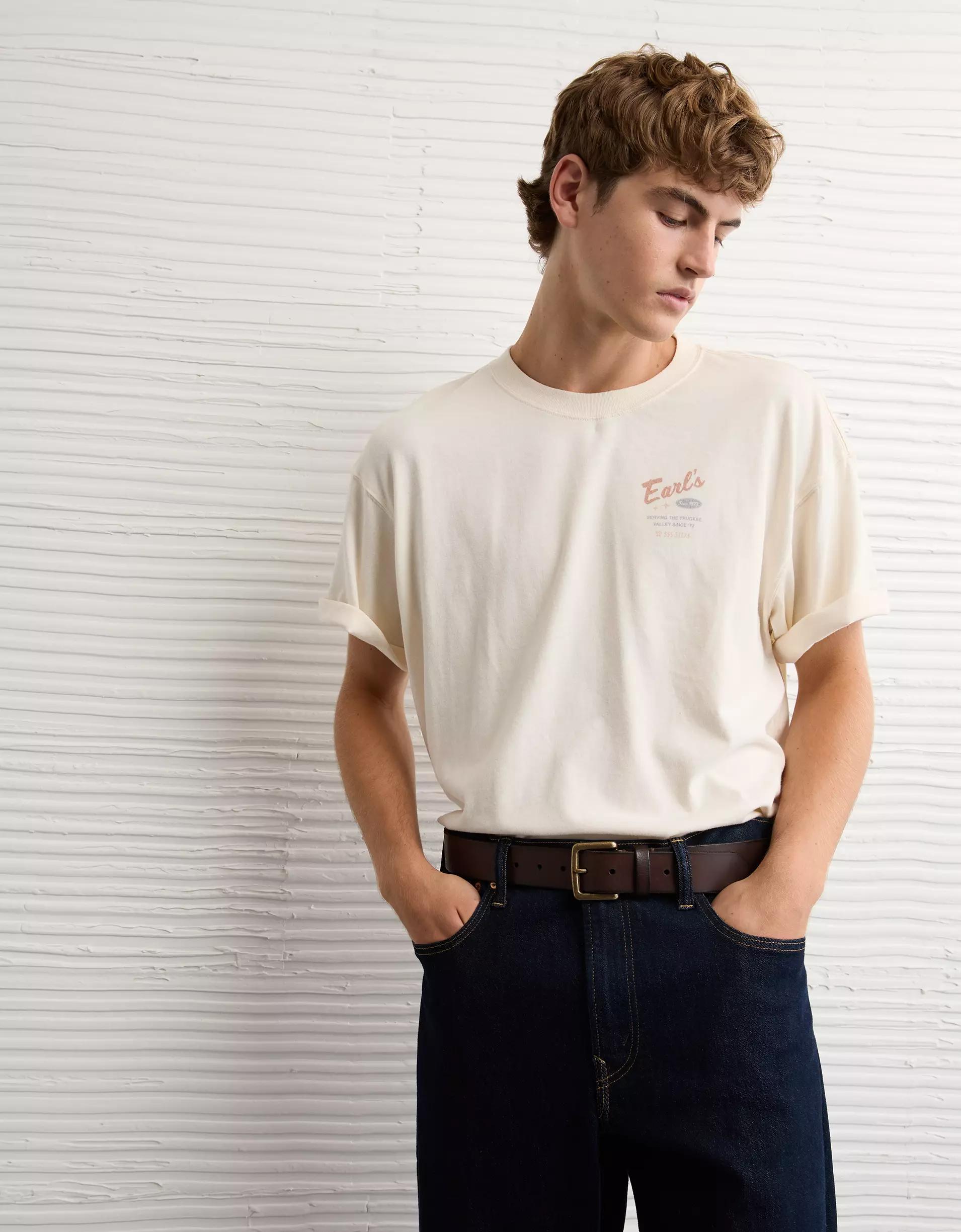 AE Boxy Food Graphic T-Shirt Product Image