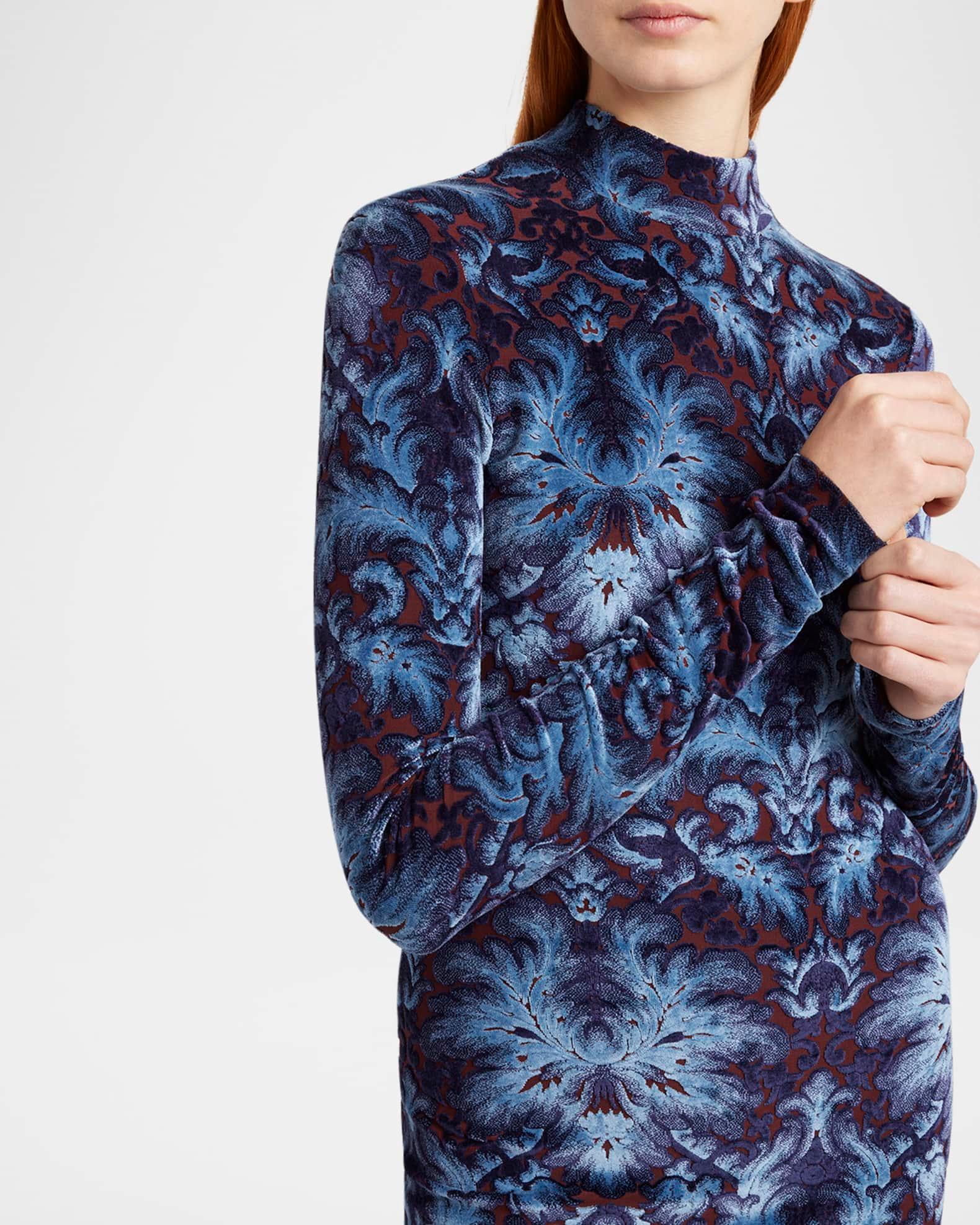 Long-Sleeve Midi Dress  Product Image