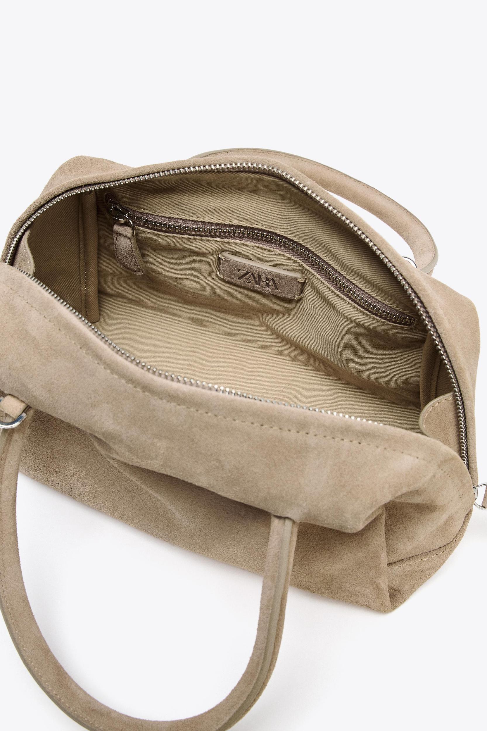 SPLIT LEATHER BOWLING BAG Product Image